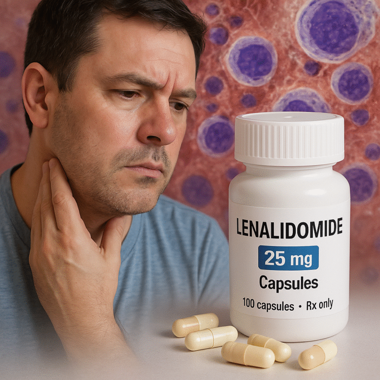 How does Lenalidomide treat lymphoma