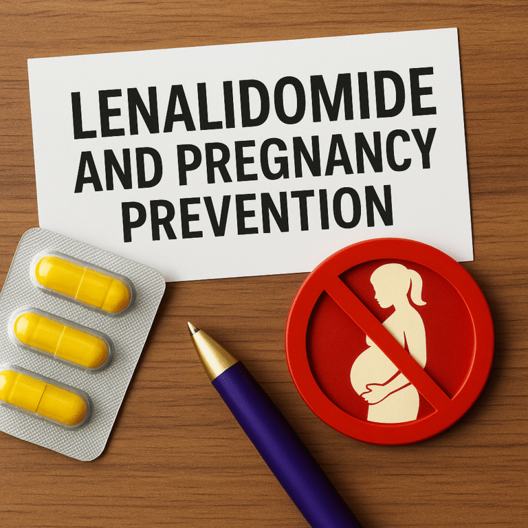 Lenalidomide and pregnancy prevention