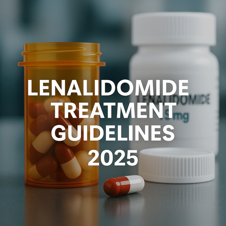 Lenalidomide treatment guidelines 2025